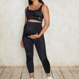 Maternity 7/8 leggings in black