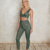 7/8 leggings in forest