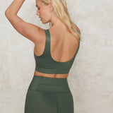 7/8 leggings in forest